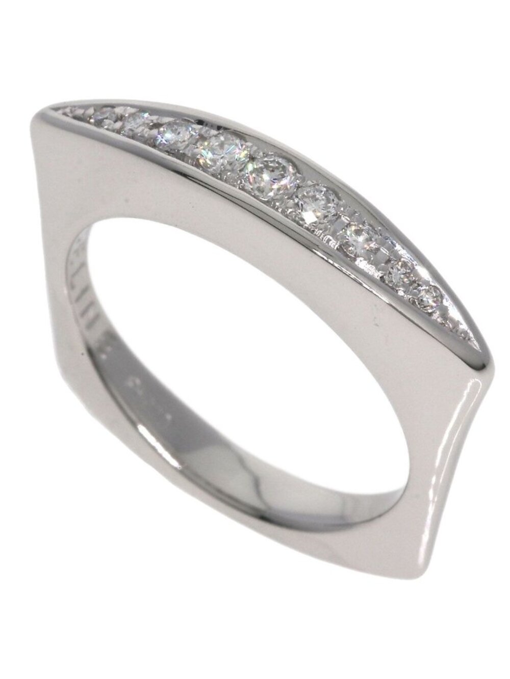Celine Diamond Ring Silver